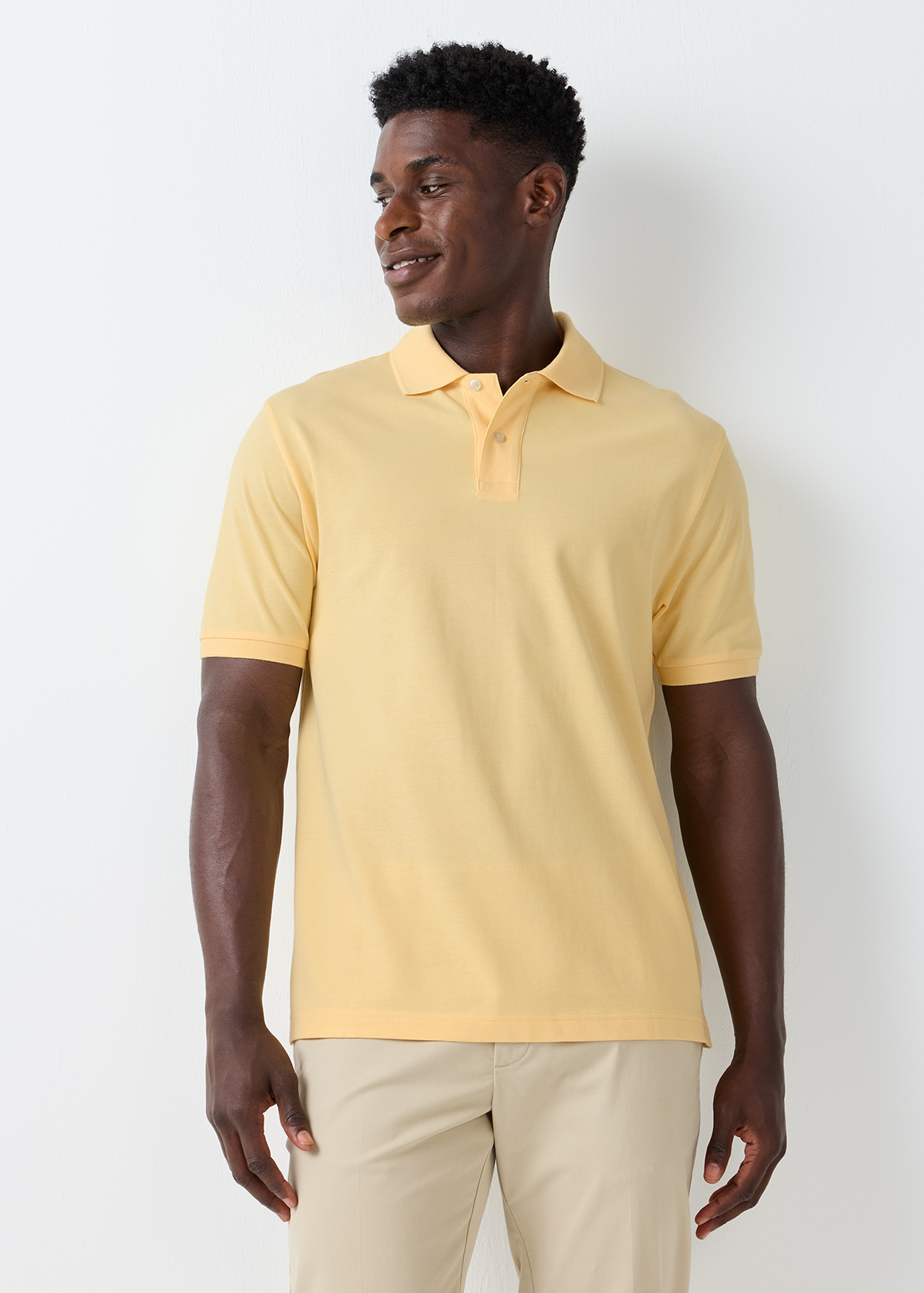 StayNew Regular Fit Pique Golfer | Woolworths.co.za