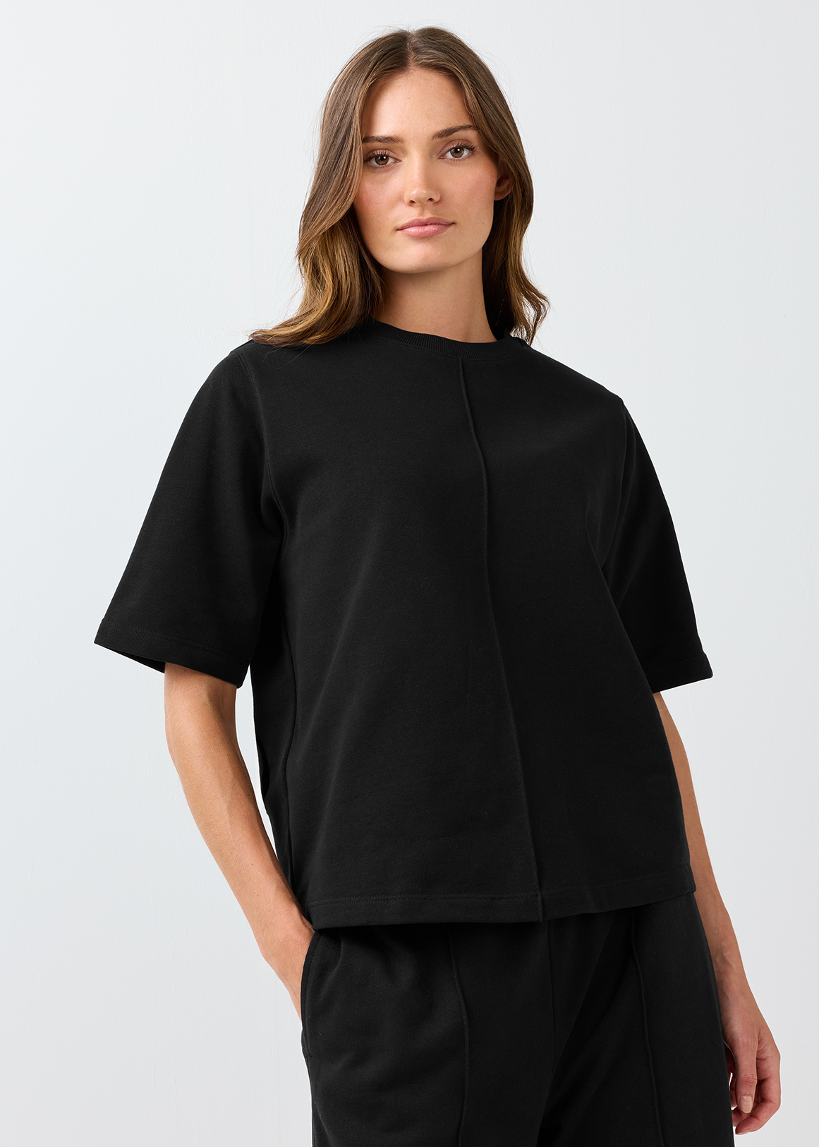 TENDERLOIN T-WOOL CPO JKT ボックスロゴ 黒 S Pintuck Cotton Boxy T-shirt | Woolworths.co.za