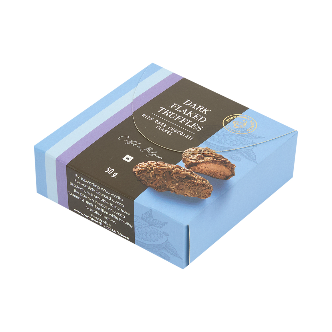 Dark Chocolate Flaked Truffles 50 g | Woolworths.co.za