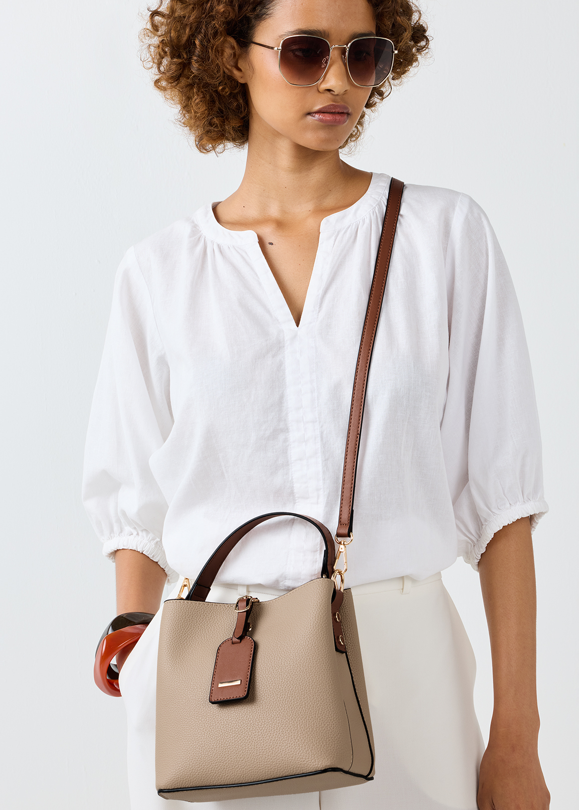 Colour Block Crossbody Bag | Woolworths.co.za