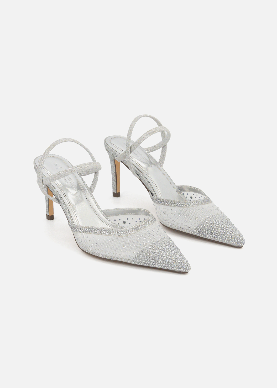 Slingback Embellished Mesh Court Shoes | Woolworths.co.za