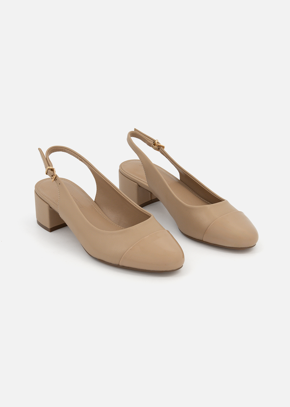 Slingback Block Heel Court Shoes | Woolworths.co.za