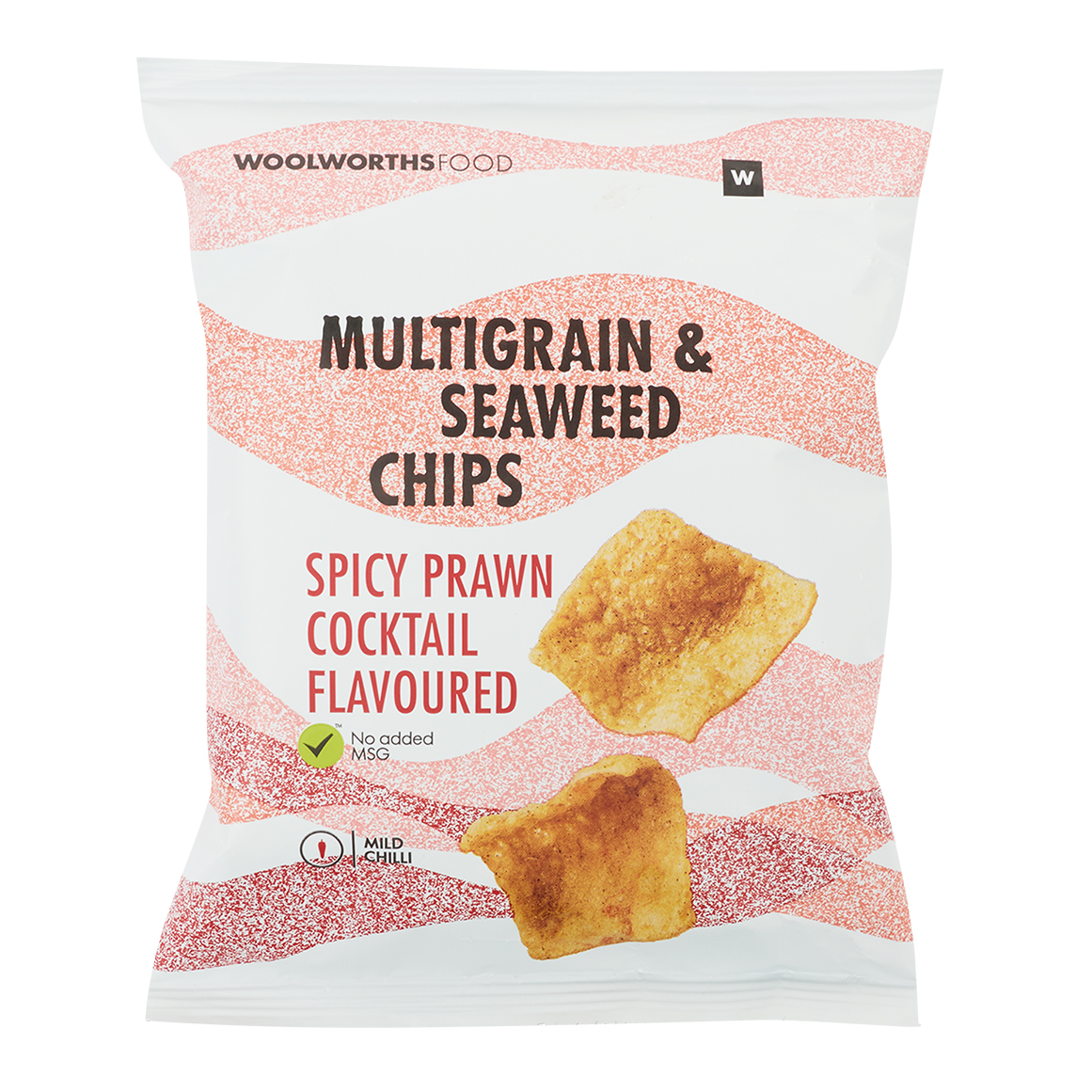 Spicy Prawn Cocktail Multigrain and Seaweed Chips 25 g