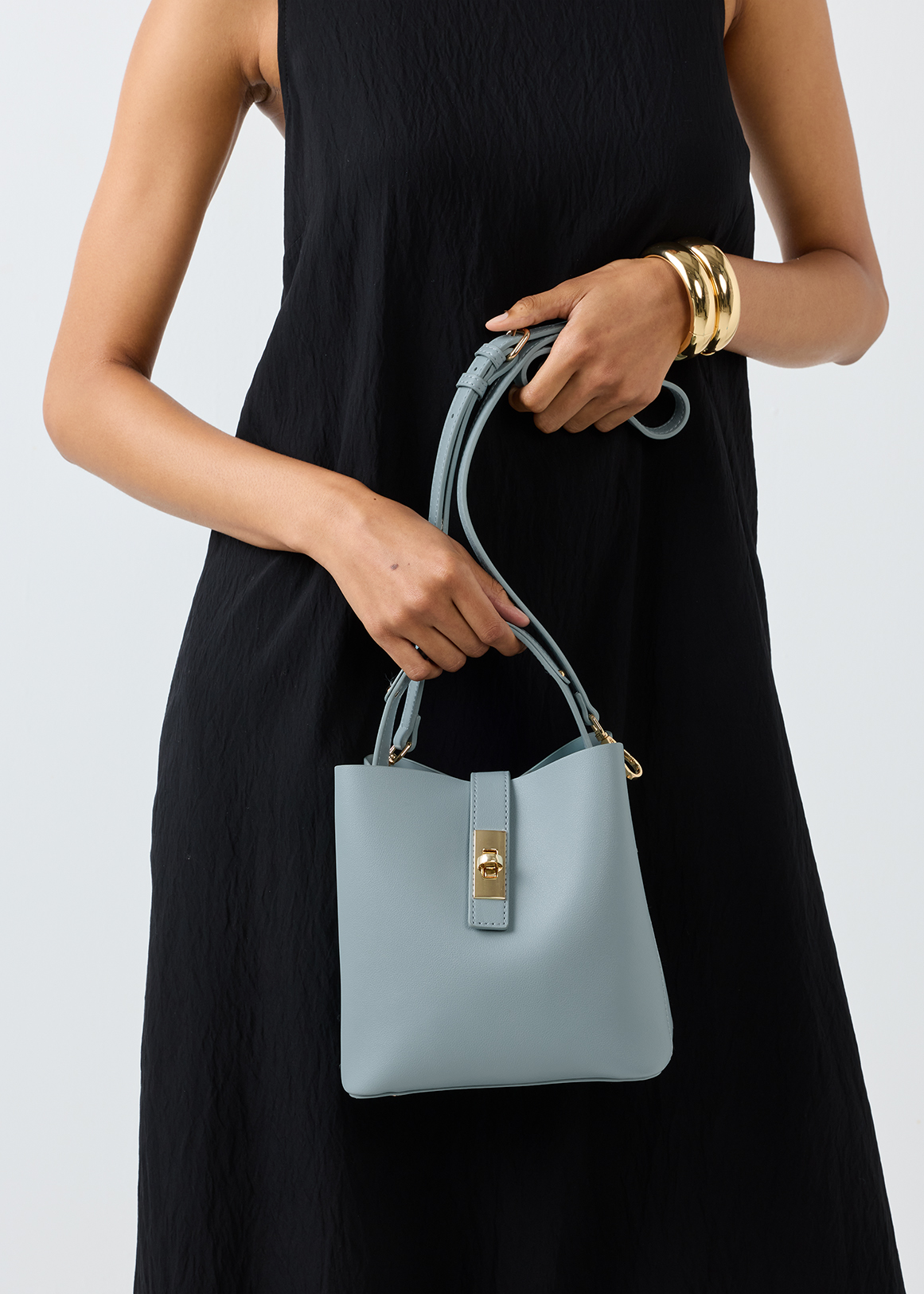Strap & Lock Detail Crossbody Bag | Woolworths.co.za