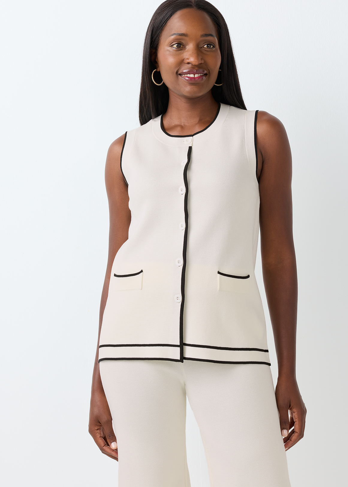 Viscose Blend Waistcoat | Woolworths.co.za