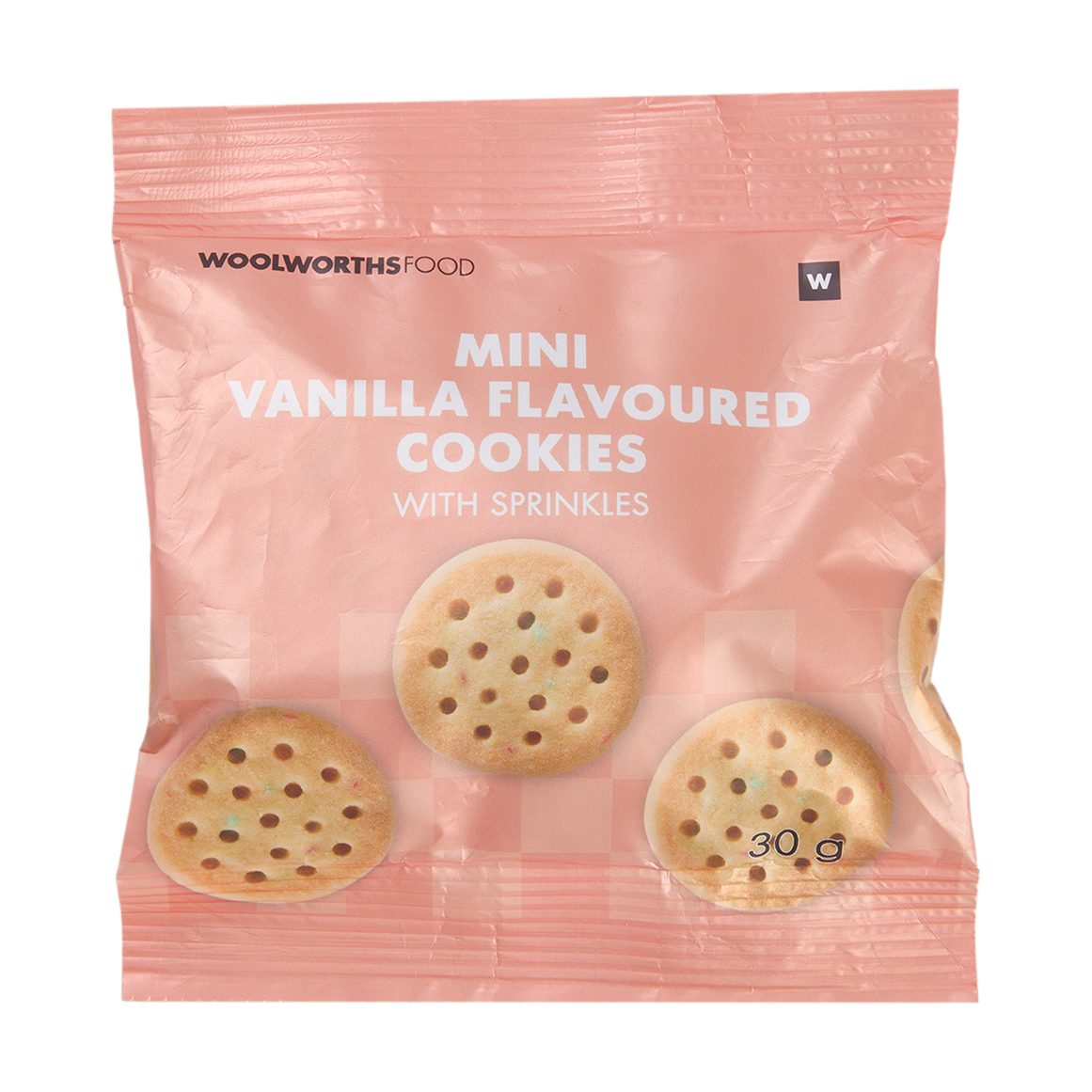 Mini Vanilla Flavoured Cookies 30 g | Woolworths.co.za
