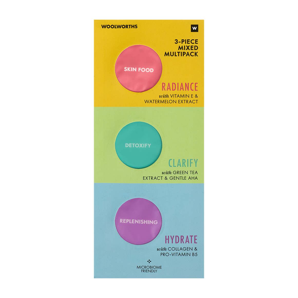 ELECTORE FACIAL ONE-STEP MASK 3本セット Three Piece Assorted Face MaskvPods 3 x 8 ml | Woolworths.co.za