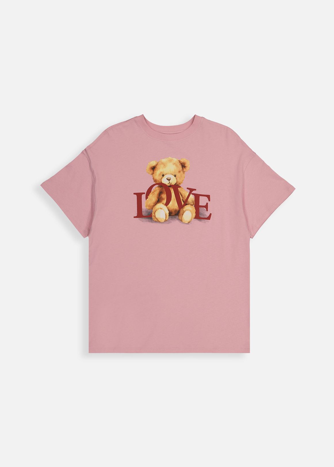 Love Bear Oversized Cotton T-shirt | Woolworths.co.za