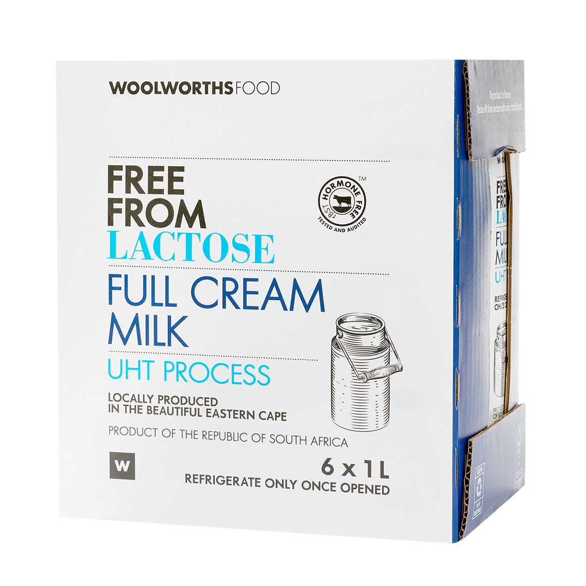 Lactose Free Full Cream Milk 6 x 1 L | Woolworths.co.za