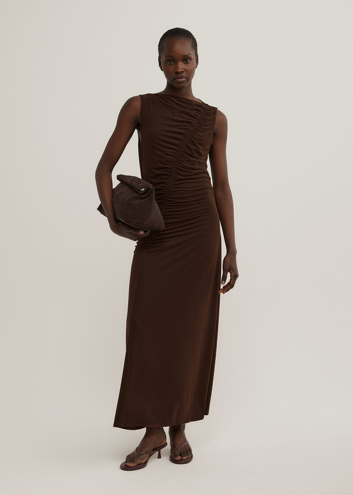 Short Ladies Dresses Handkerchief Hem Midi Dress Brown Vacation Dresses Short Ladies Dresses Handkerchief Hem Midi Dress Brown Vacation Dresses