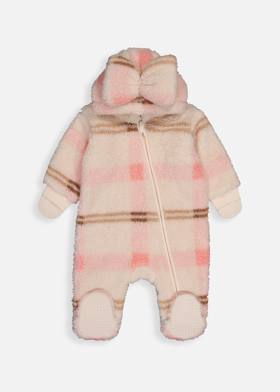 Check Bow Sherpa Jumpsuit | Woolworths.co.za