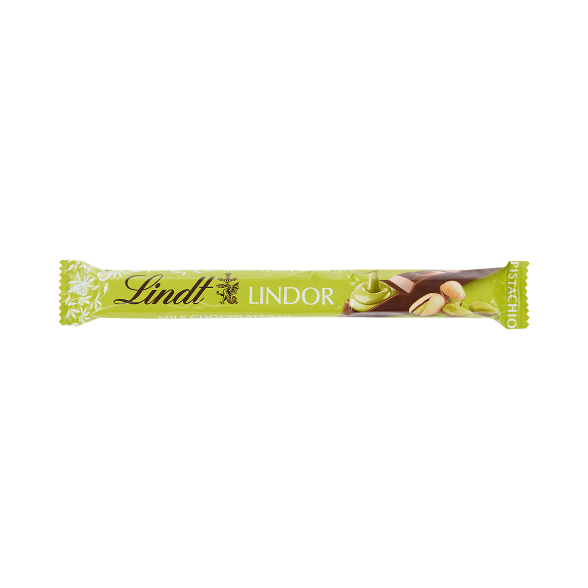 Lindt Lindor Pistachio Milk Chocolate Treat Bar 38 g | Woolworths