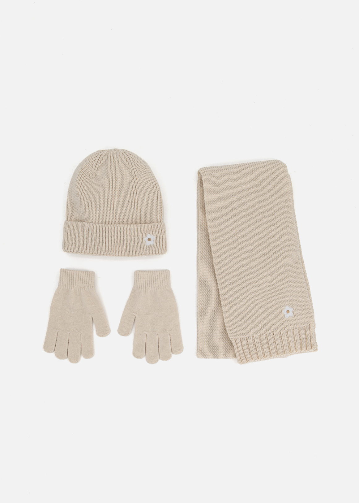 Embroidered Beanie, Gloves & Scarf Set | Woolworths.co.za