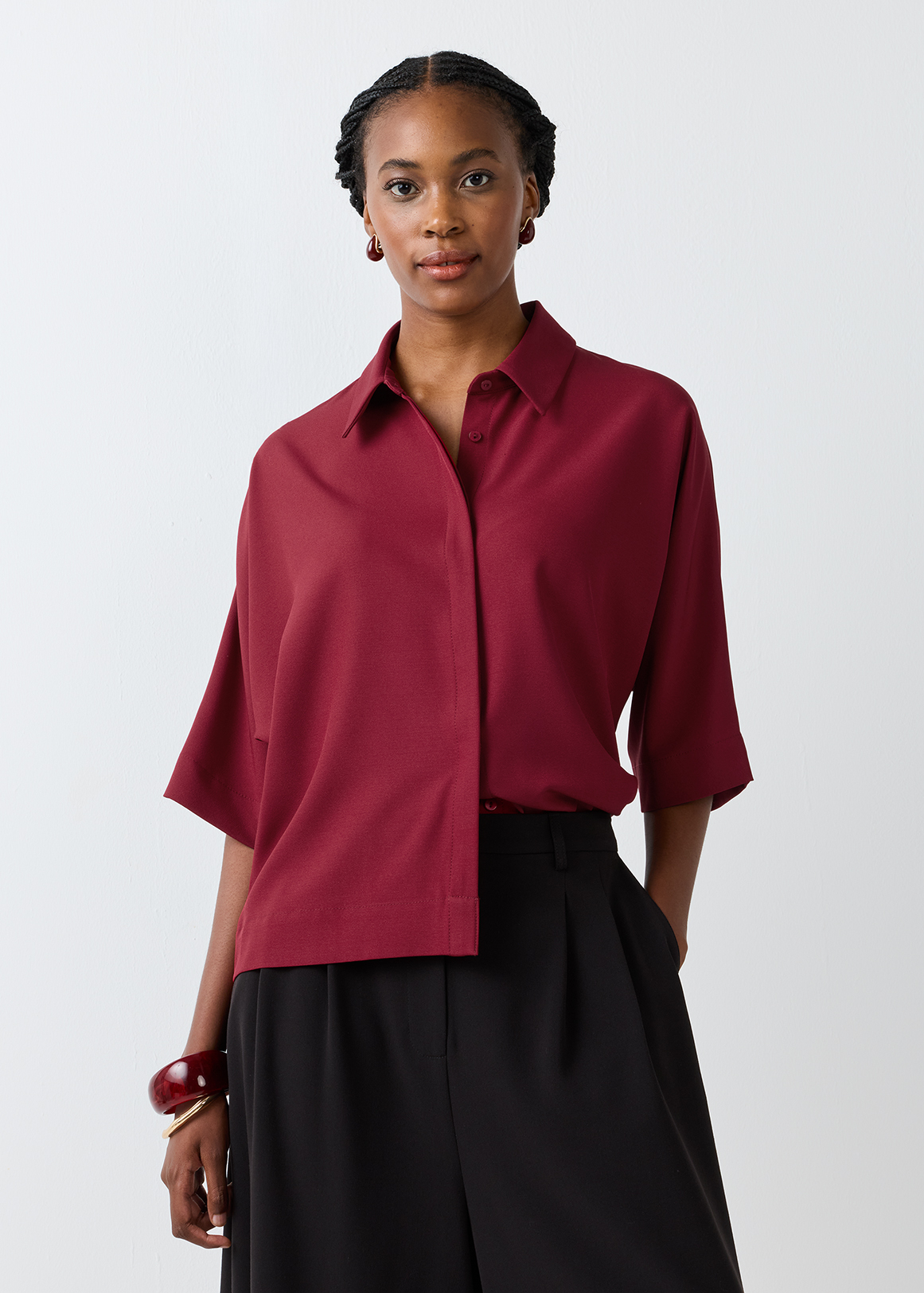 Dolman Sleeve Shirt | Woolworths.co.za