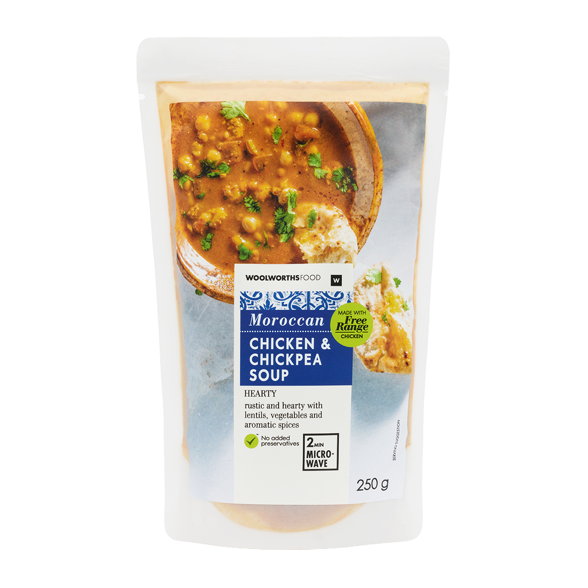 Moroccan Chicken and Chickpea Soup 250 g | Woolworths.co.za