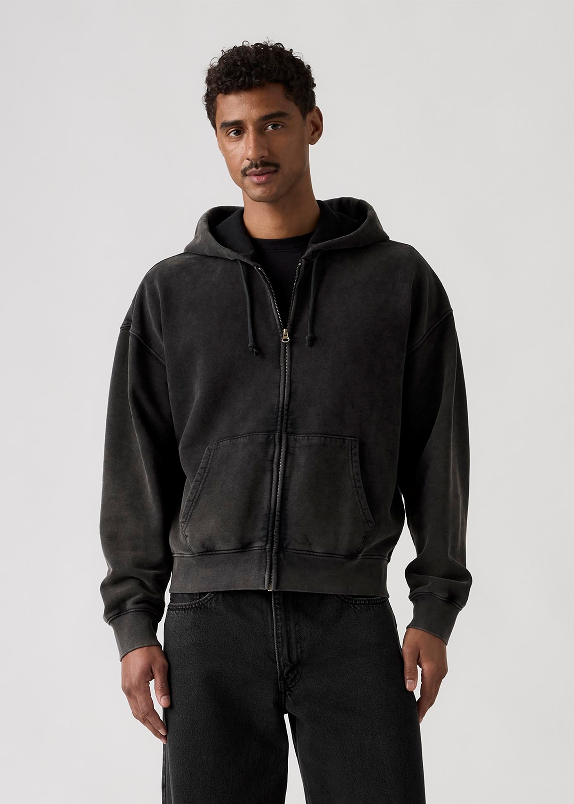 Hayes Boxy Full-Zip Sweatshirt | Woolworths.co.za