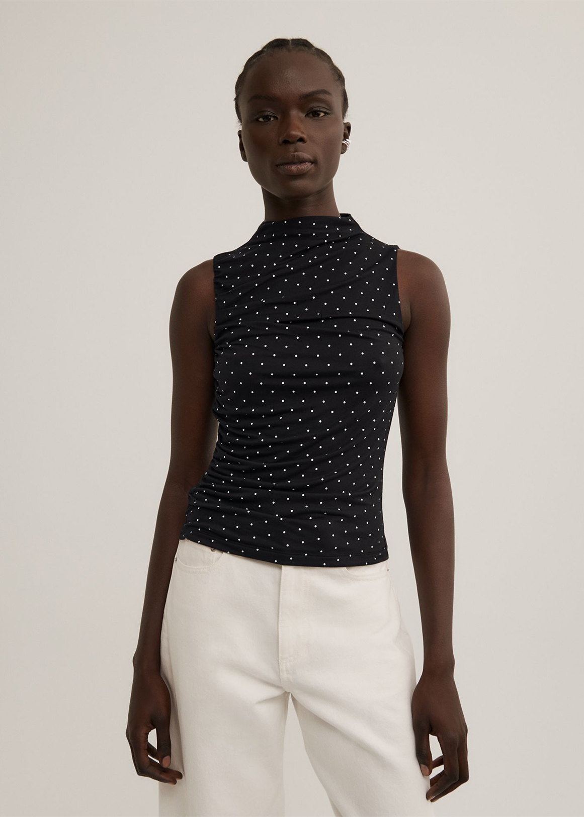 Gathered Jersey Top | Woolworths.co.za