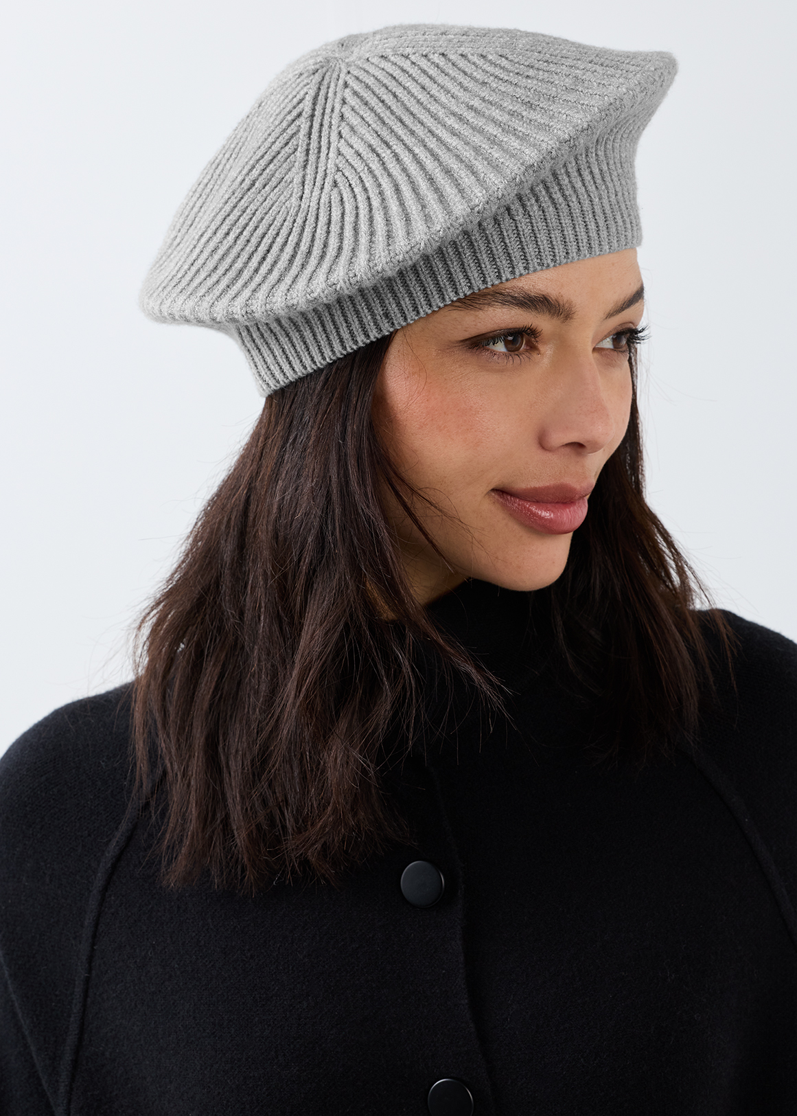 Lightweight Rib Knit Beret | Woolworths.co.za
