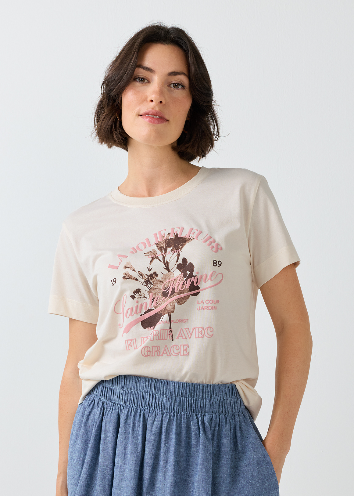 StayNew Graphic & Slogan Cotton T-shirt | Woolworths.co.za