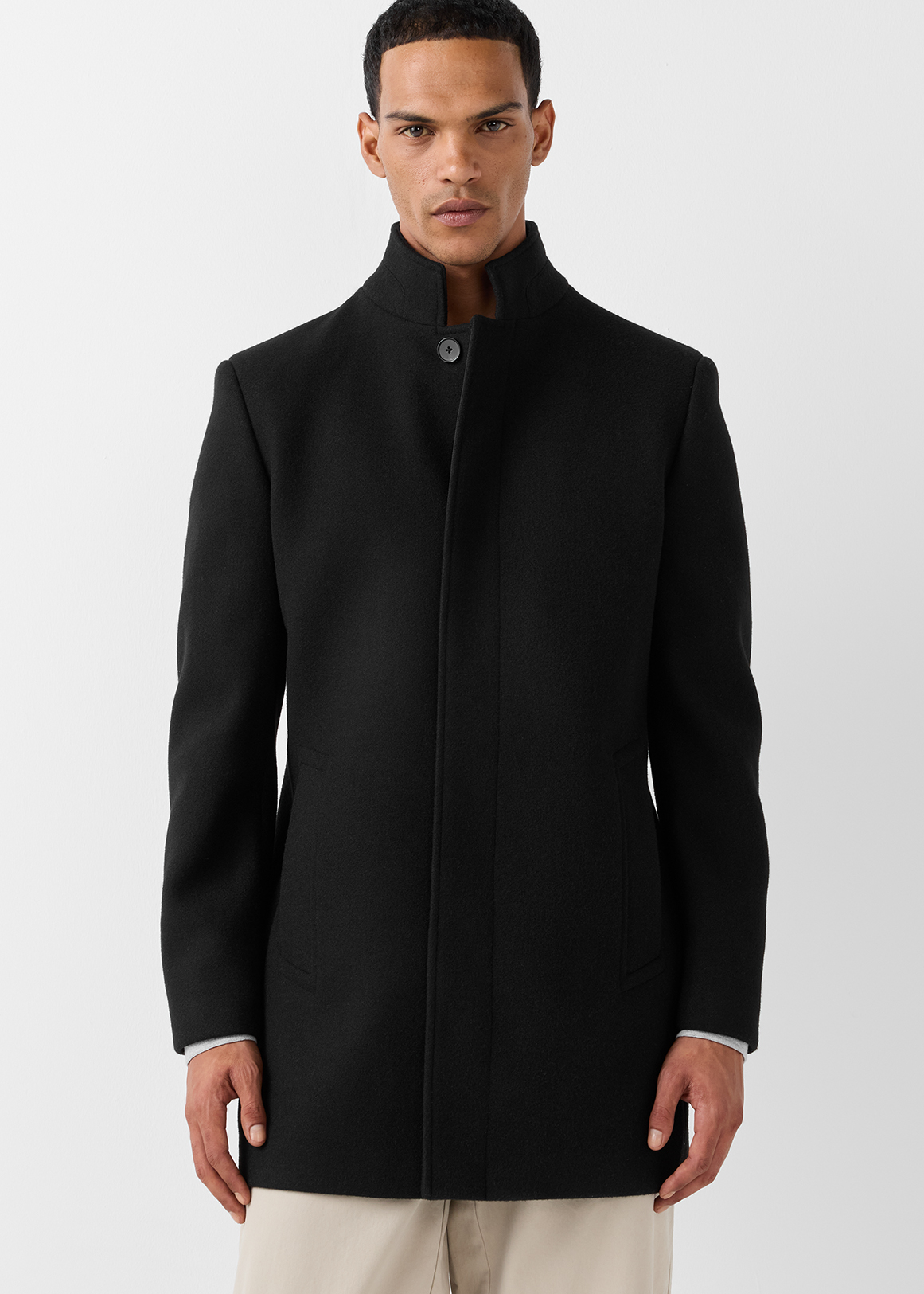 princess polly baby blue dress Black Coats for Men | Trench, Winter, Long & Puffer