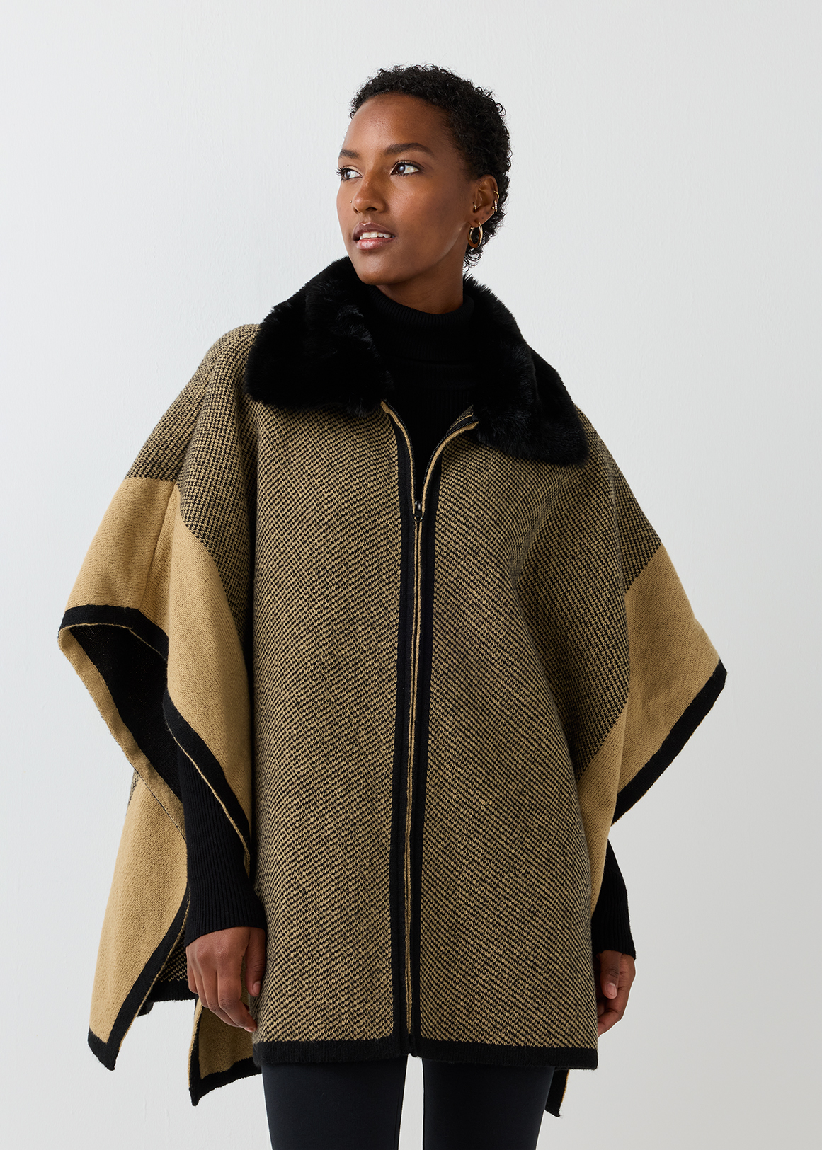 PPFM wool/nylon double face coat 裏チェック PPFM wool/nylon double face coat 裏チェック 【公式通販】