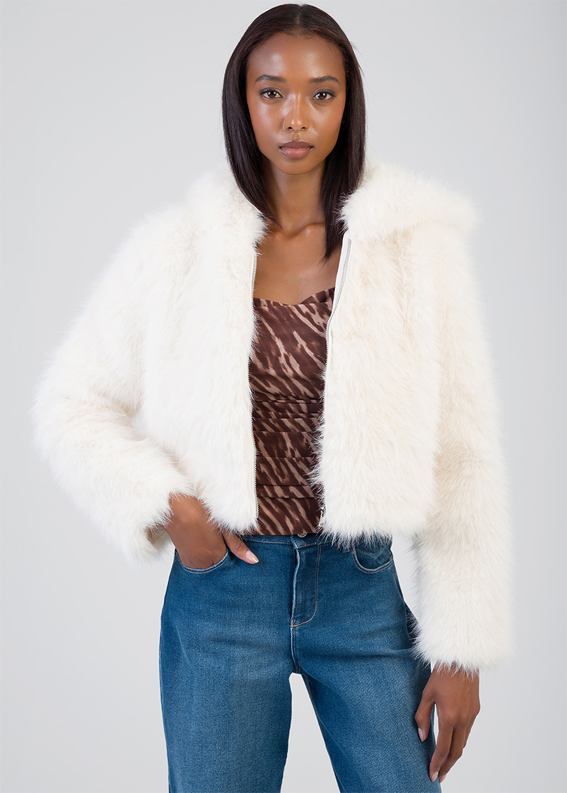 Total Bliss Cropped Jacket | Woolworths.co.za