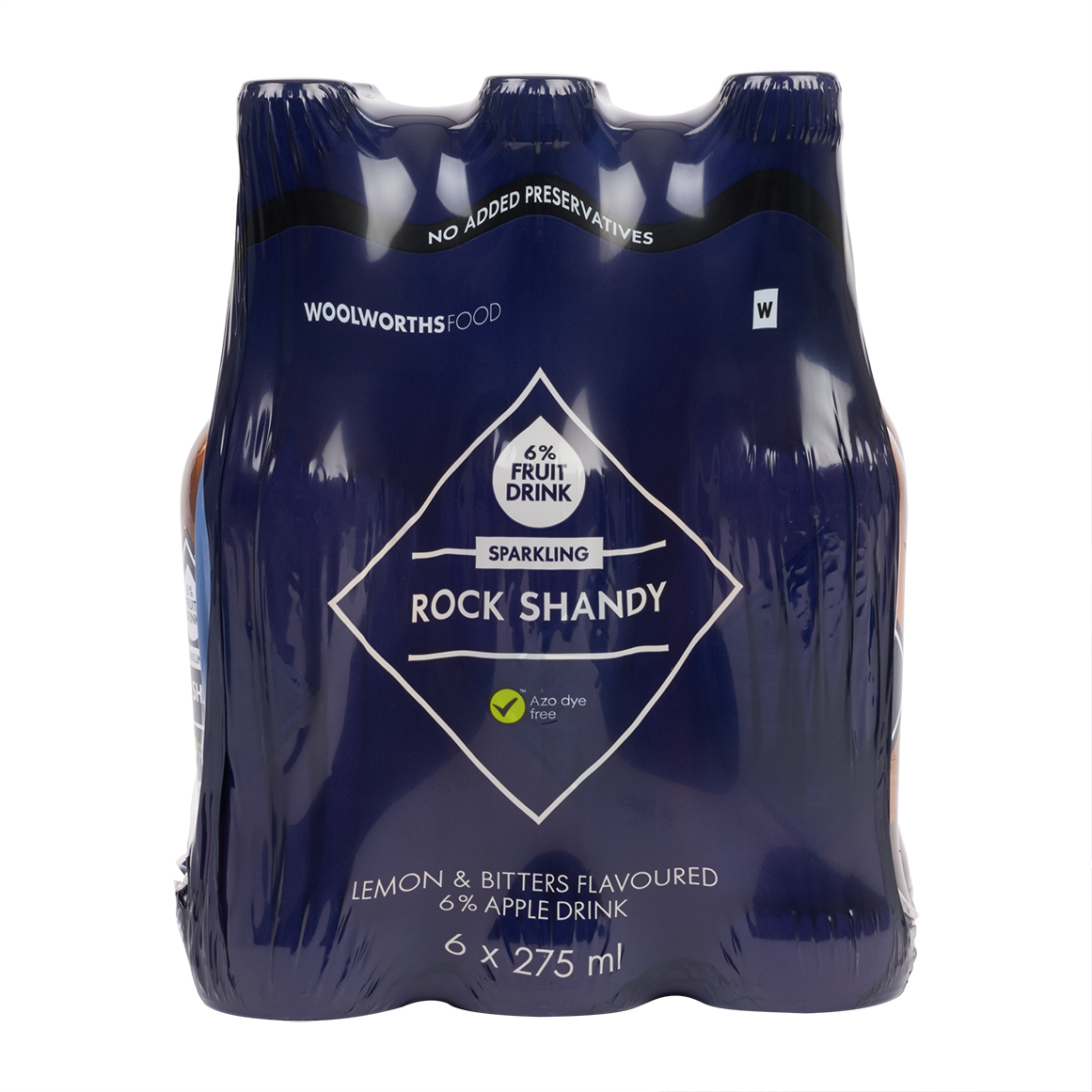 Sparkling Lemon and Bitters Rock Shandy Drink 6 x 275 ml