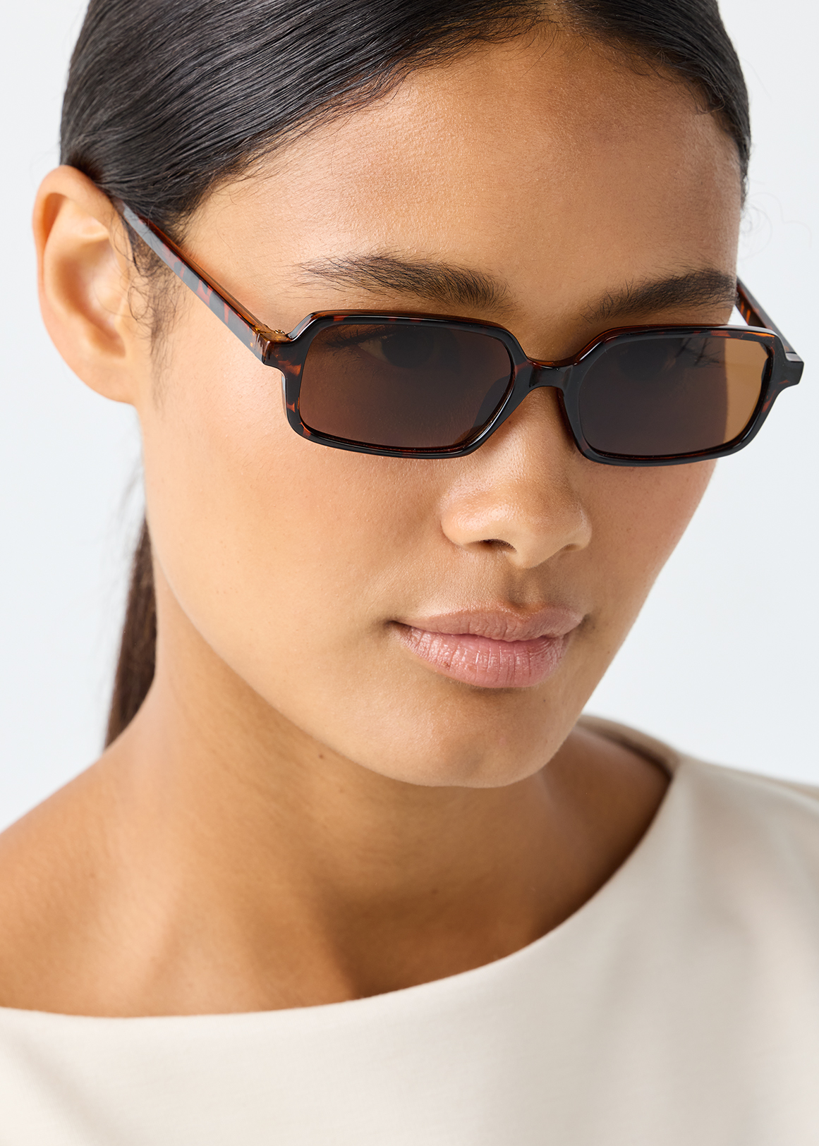 Narrow Rectangular Frame Sunglasses | Woolworths.co.za