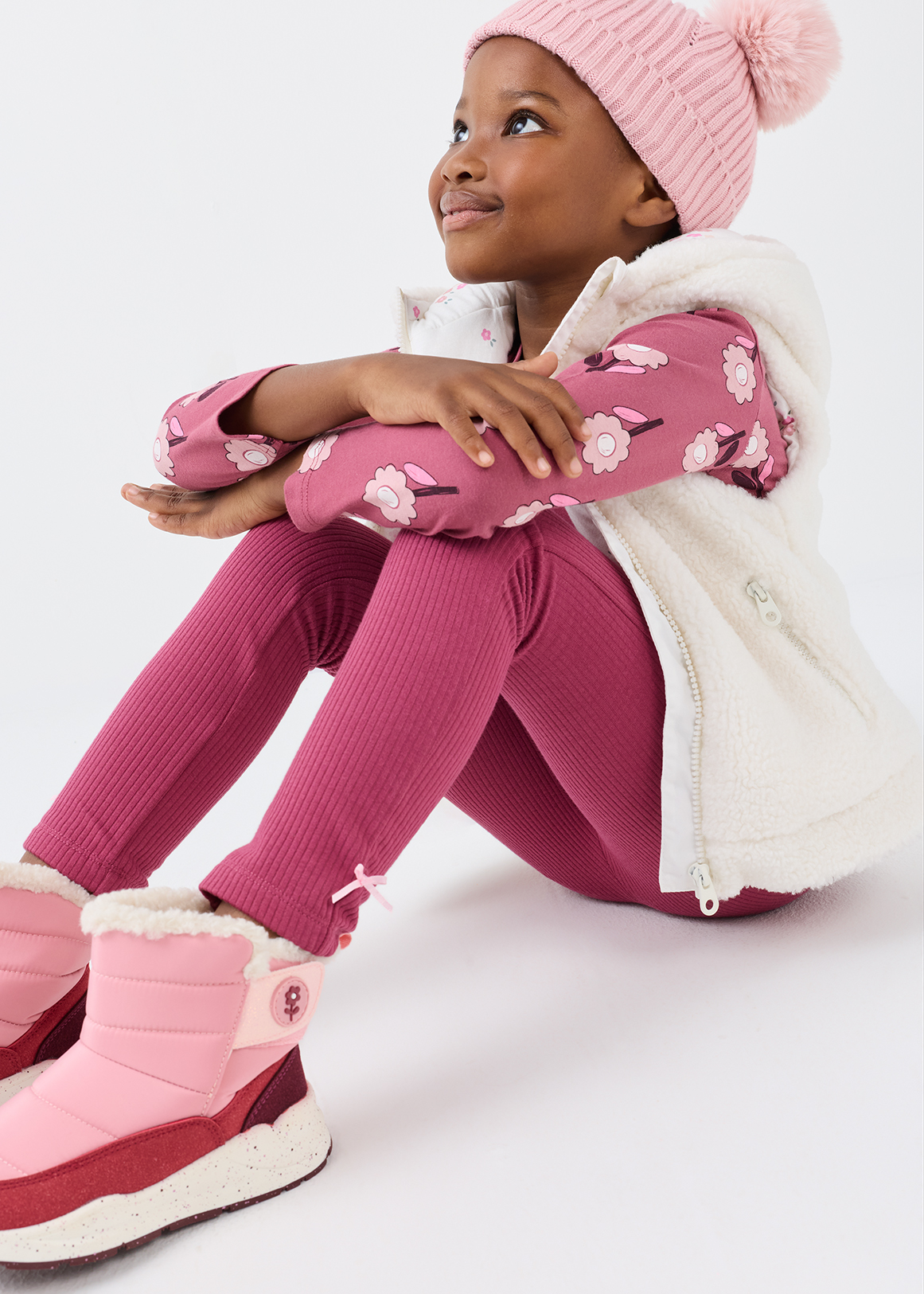 Brushed 3D Bow Leggings | Woolworths.co.za