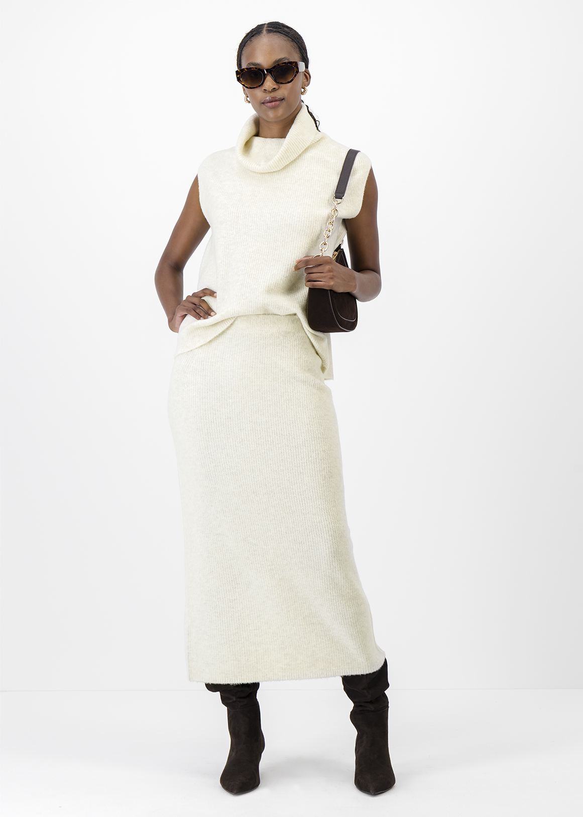 Wool Blend Midi Pencil Skirt | Woolworths.co.za