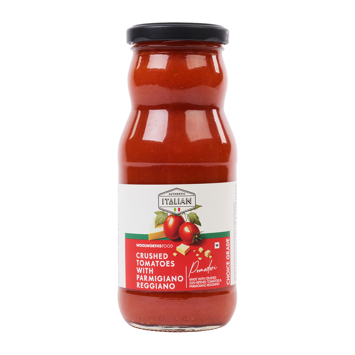 Crushed Tomato with Parmigiano Reggiano 350 ml | Woolworths.co.za
