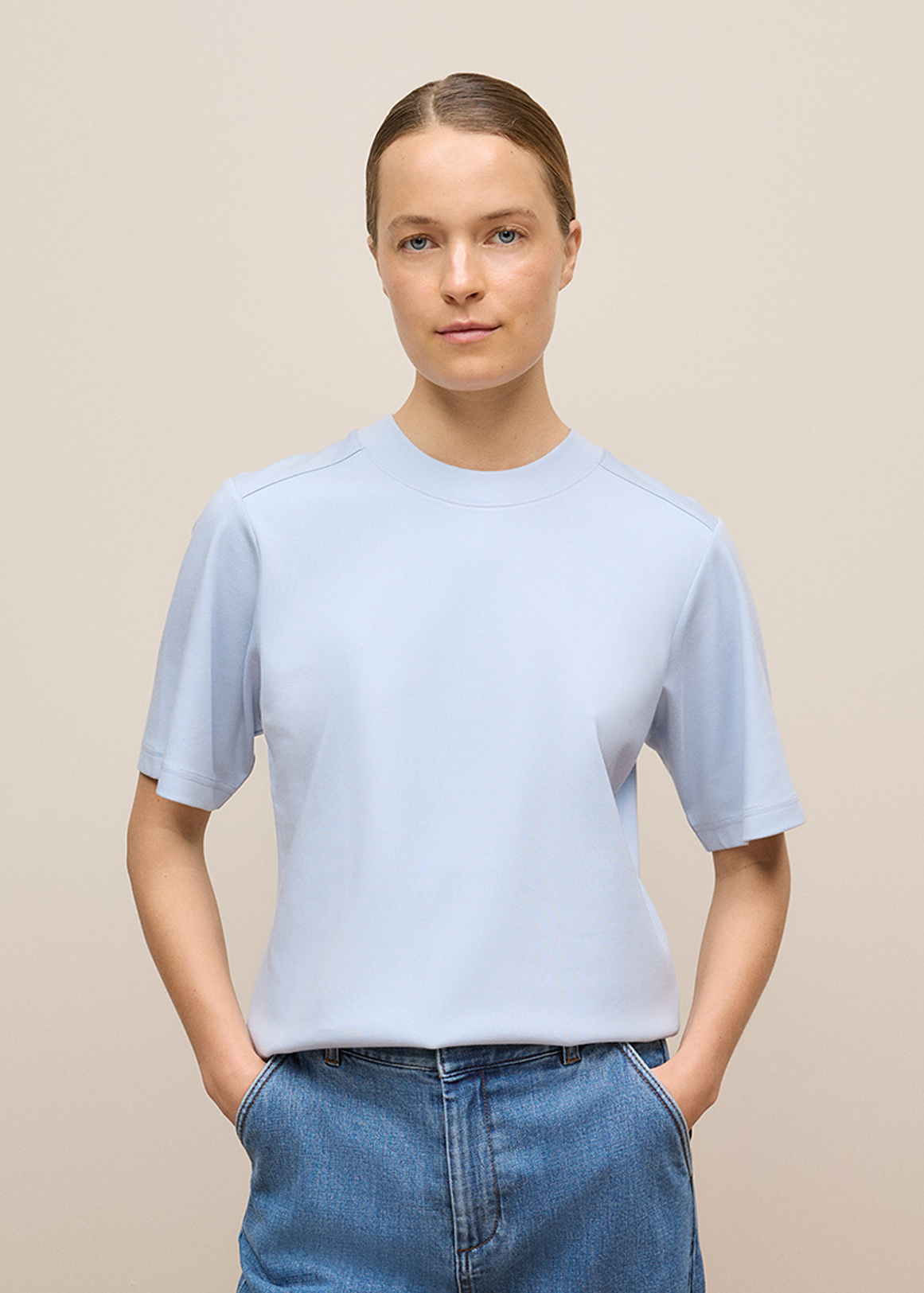 Cotton Modal Interlock T-shirt | Woolworths.co.za