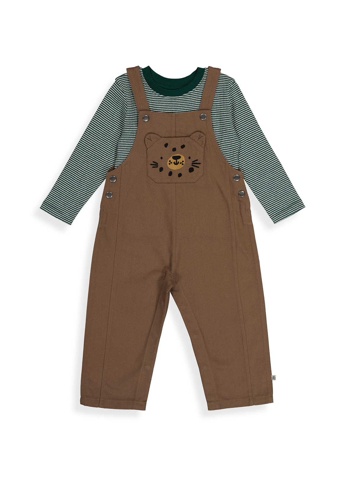 Denim Dungaree & T-shirt Set | Woolworths.co.za