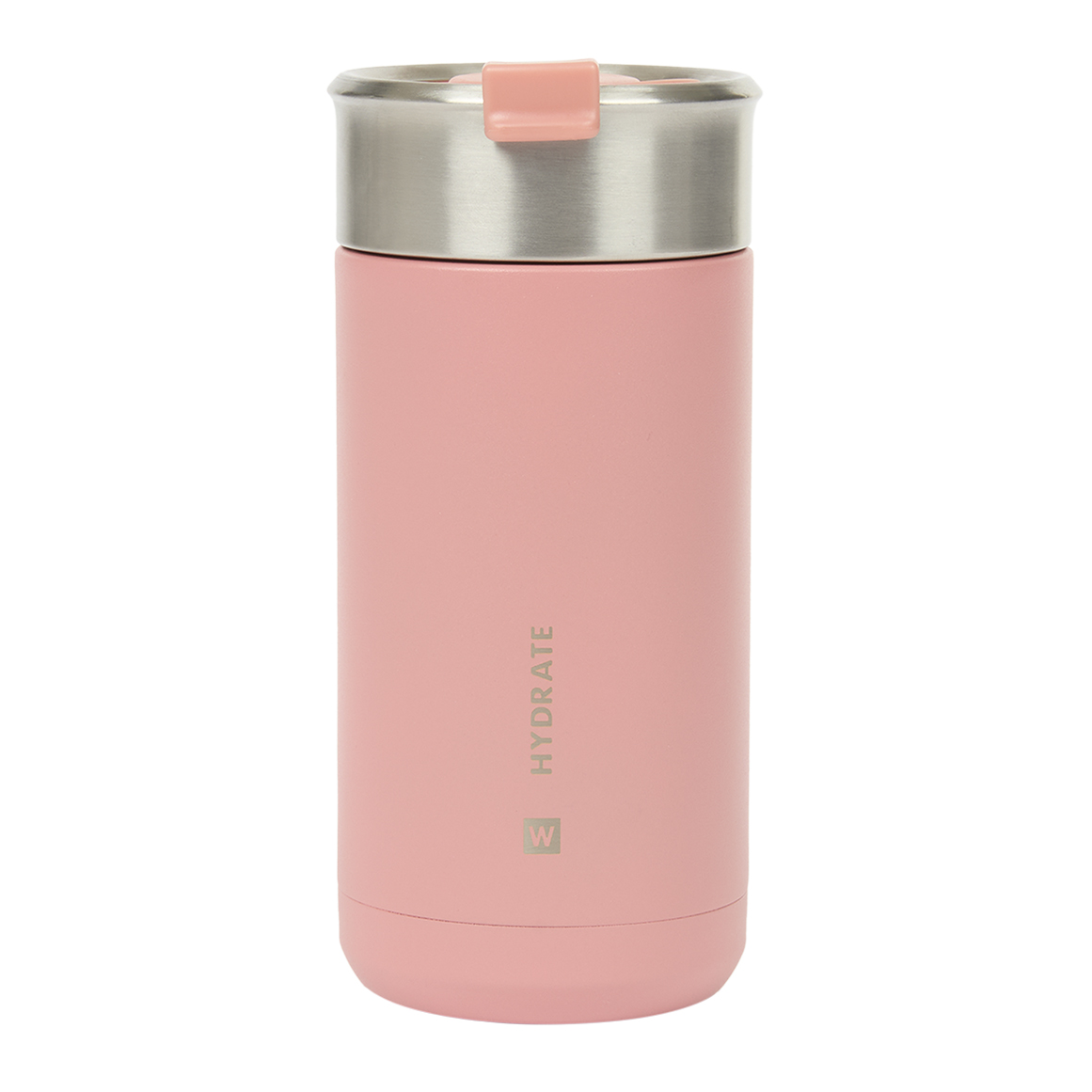 W.Hydrate Pink Stainless Steel Coffee Cup 400 ml | Woolworths.co.za