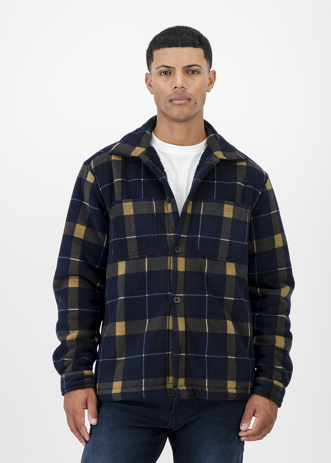Check Sherpa Lined Shacket | Woolworths.co.za