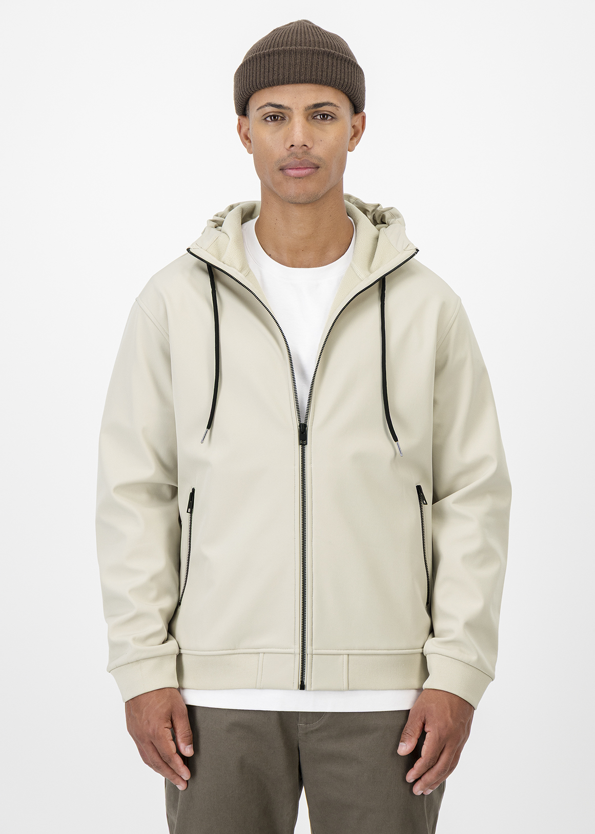 stone  zipup jacket／L size Soft Zip-up Hooded Jacket | Woolworths.co.za
