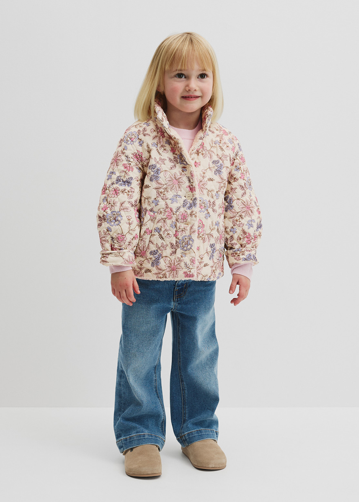 Organically Grown Cotton Print Sherpa Lined Jacket | Woolworths.co.za