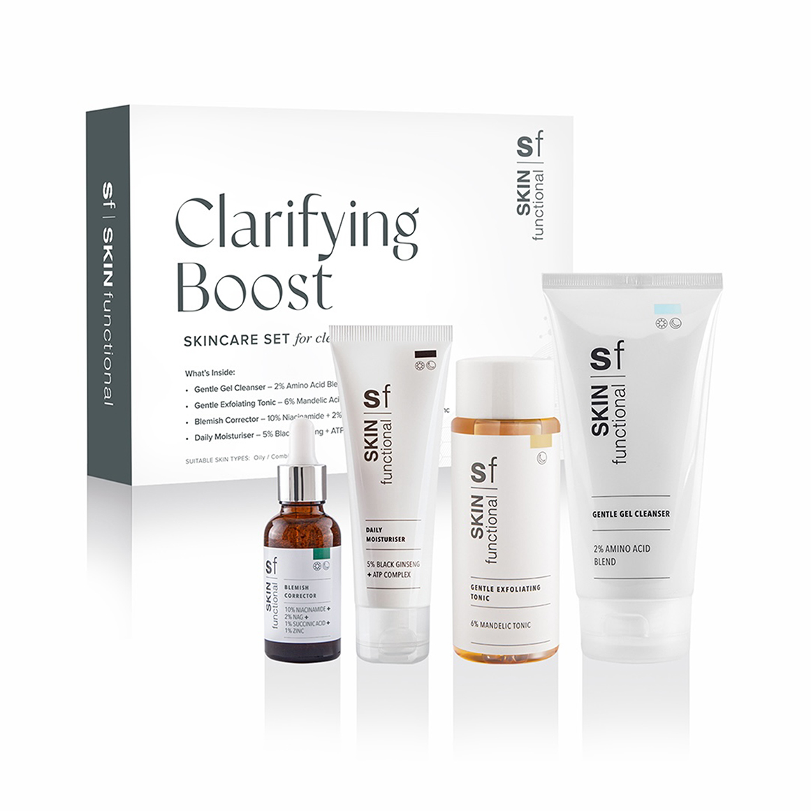 Clarifying Boost Skincare Set | Woolworths