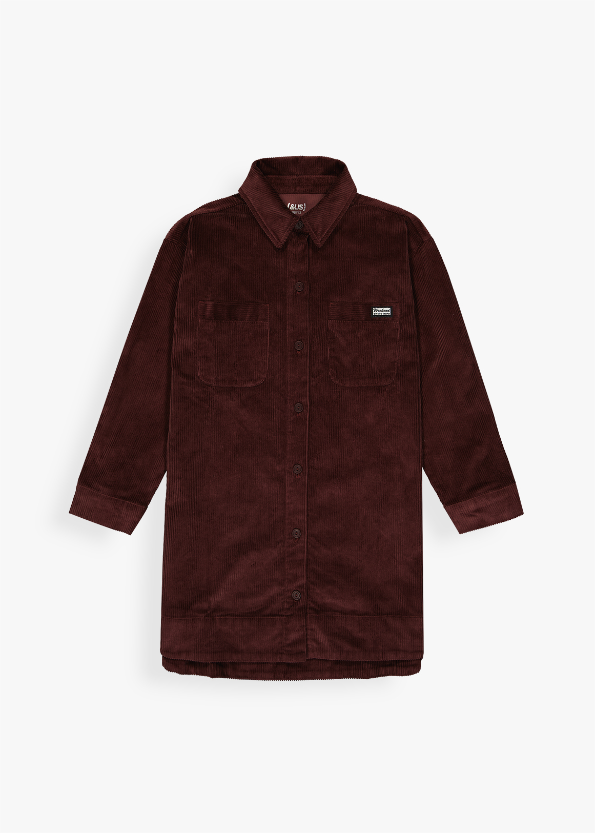Oversized Cotton Corduroy Shirt Dress | Woolworths.co.za
