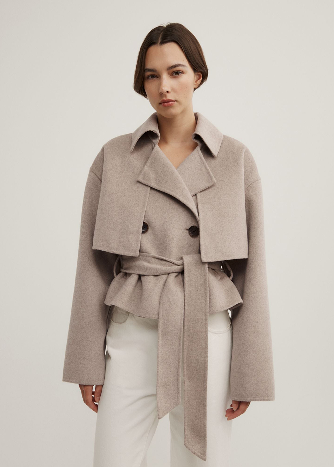 Cropped Trench Coat | Woolworths.co.za