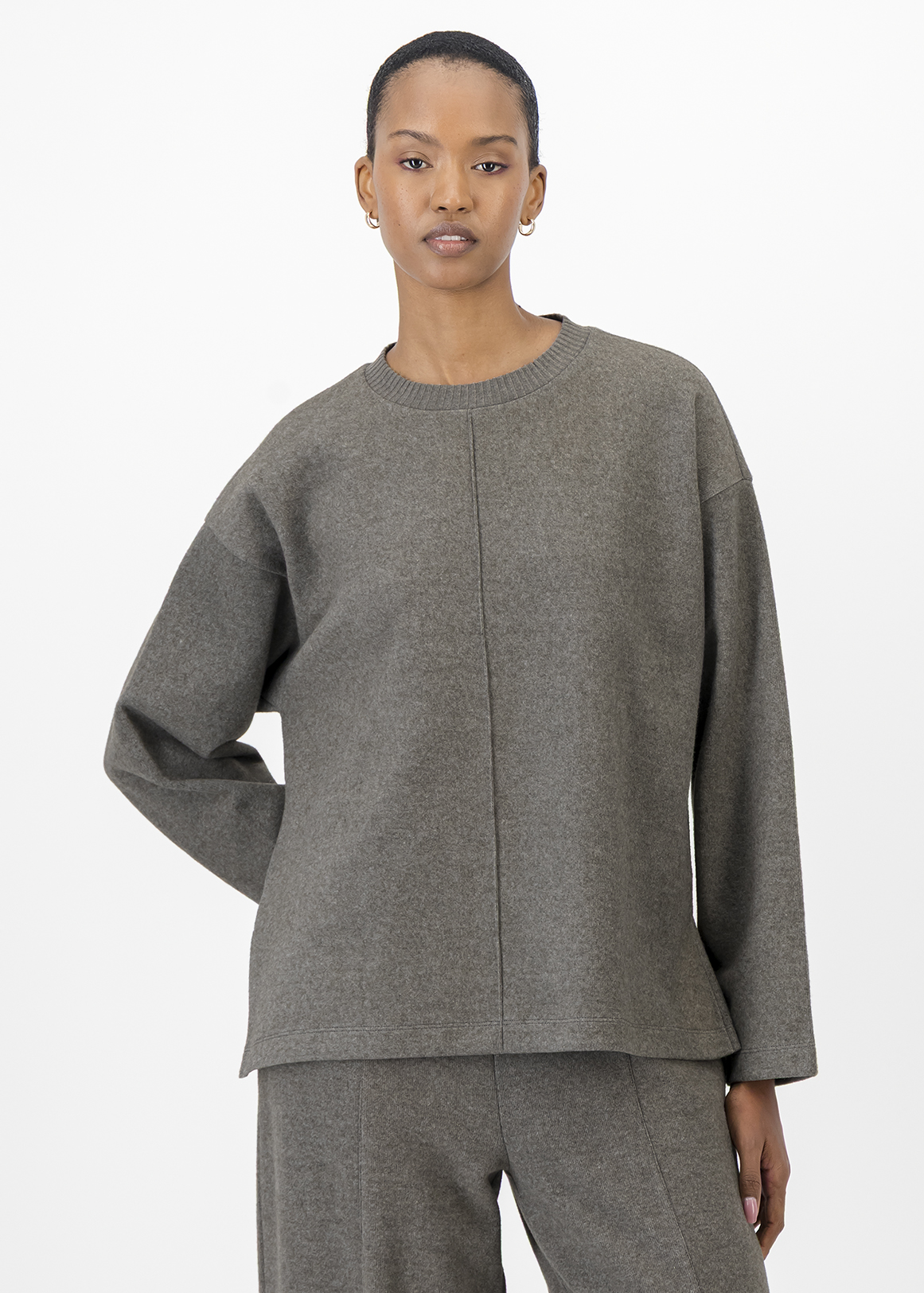 Pintuck Relaxed Fit Knit T-shirt | Woolworths.co.za