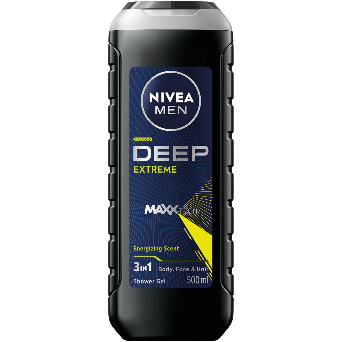 Nivea Men Deep Extreme Energising Shower Gel 500 ml | Woolworths.co.za