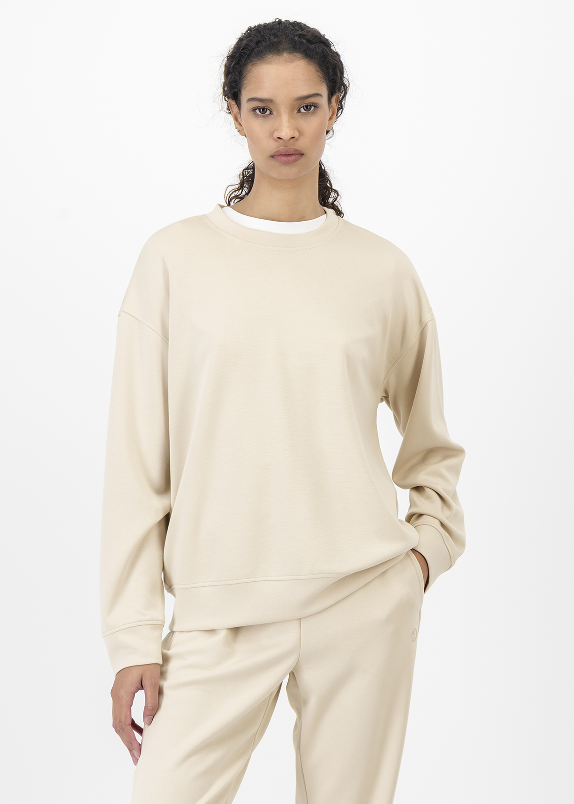 Drop Shoulder Scuba Sweatshirt | Woolworths.co.za