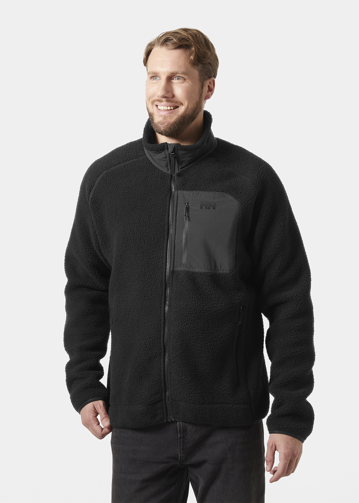 Panorama Pile Fleece Block Jacket | Woolworths.co.za