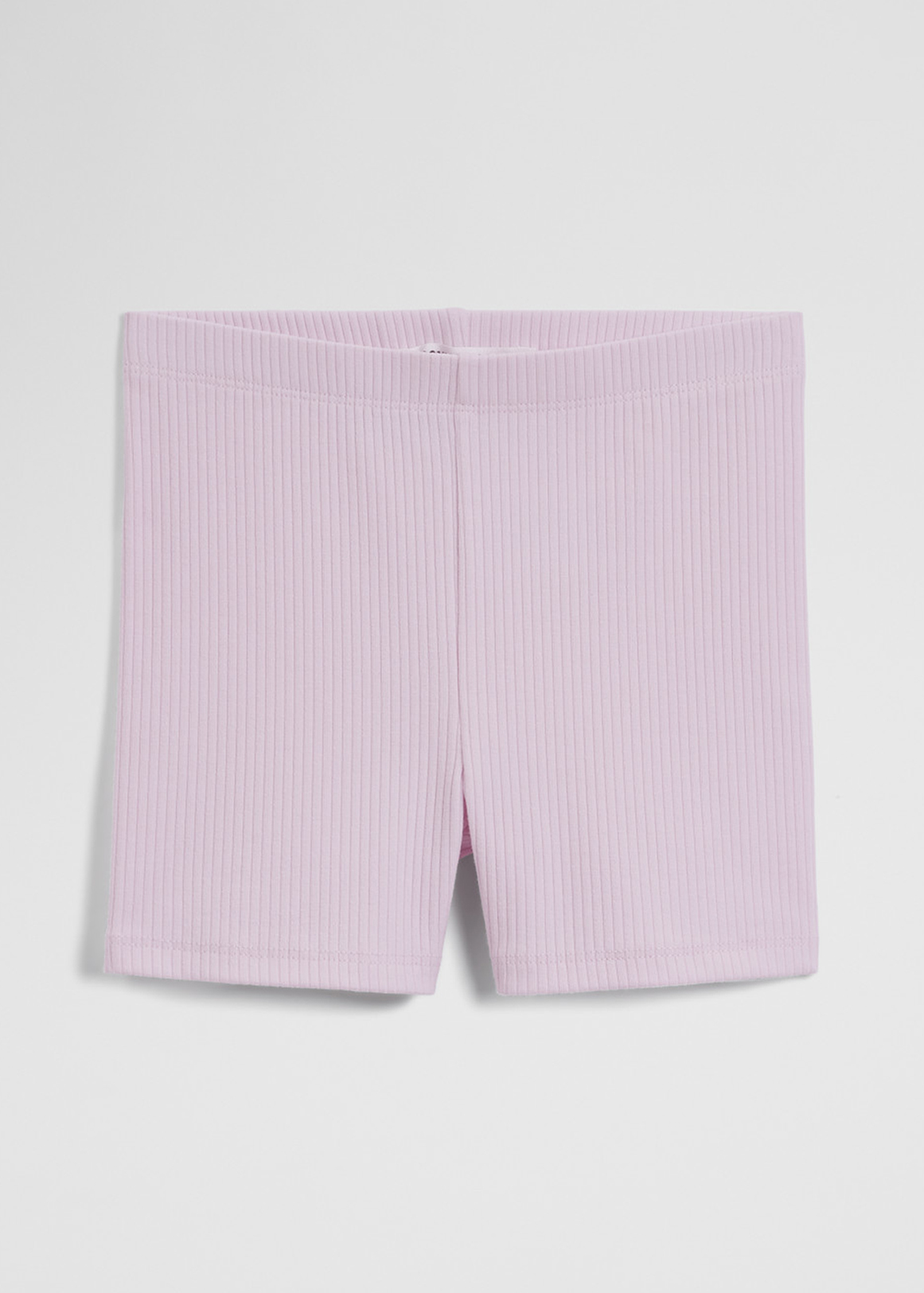 Organically Grown Cotton Blend Rib Bike Short | Woolworths.co.za